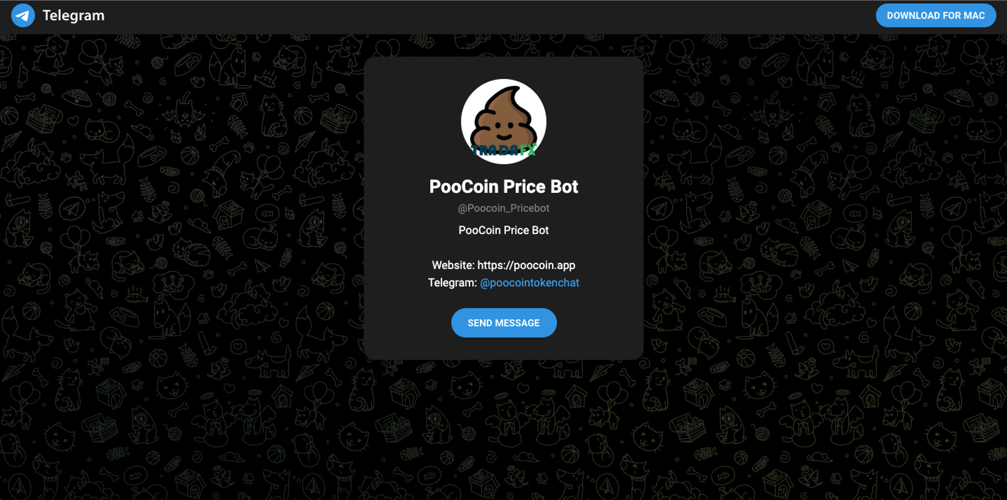 Poocoin Telegram Bot